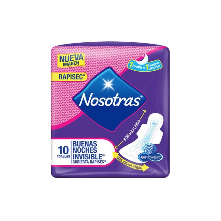 TOALLA NOSOTRAS INVISIBLE RAPIGEL X 10 UNID – Septifarma Droguería Septima